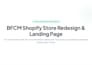 create black friday cyber monday shopify store redesign bfcm landing page